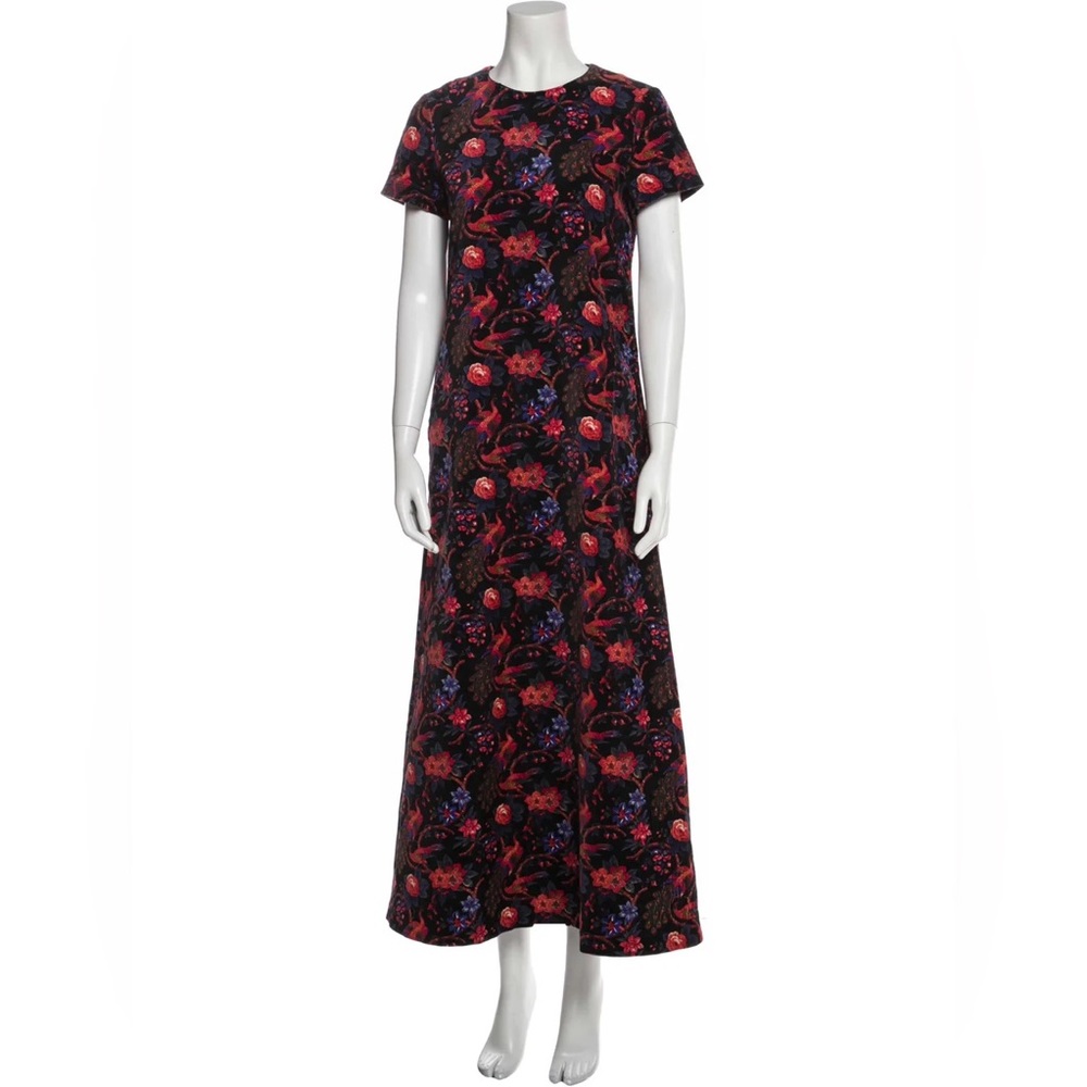 La DoubleJ floral print long dress